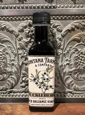 Montana Huckleberry Balsamic Vinegar - Montana Farmacy