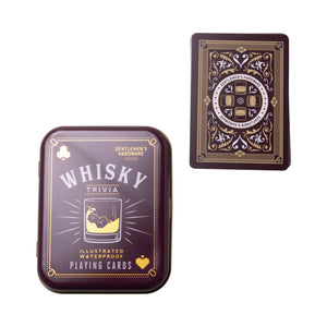 Whisky Trivia Waterproof Playing Cards - No. 664
