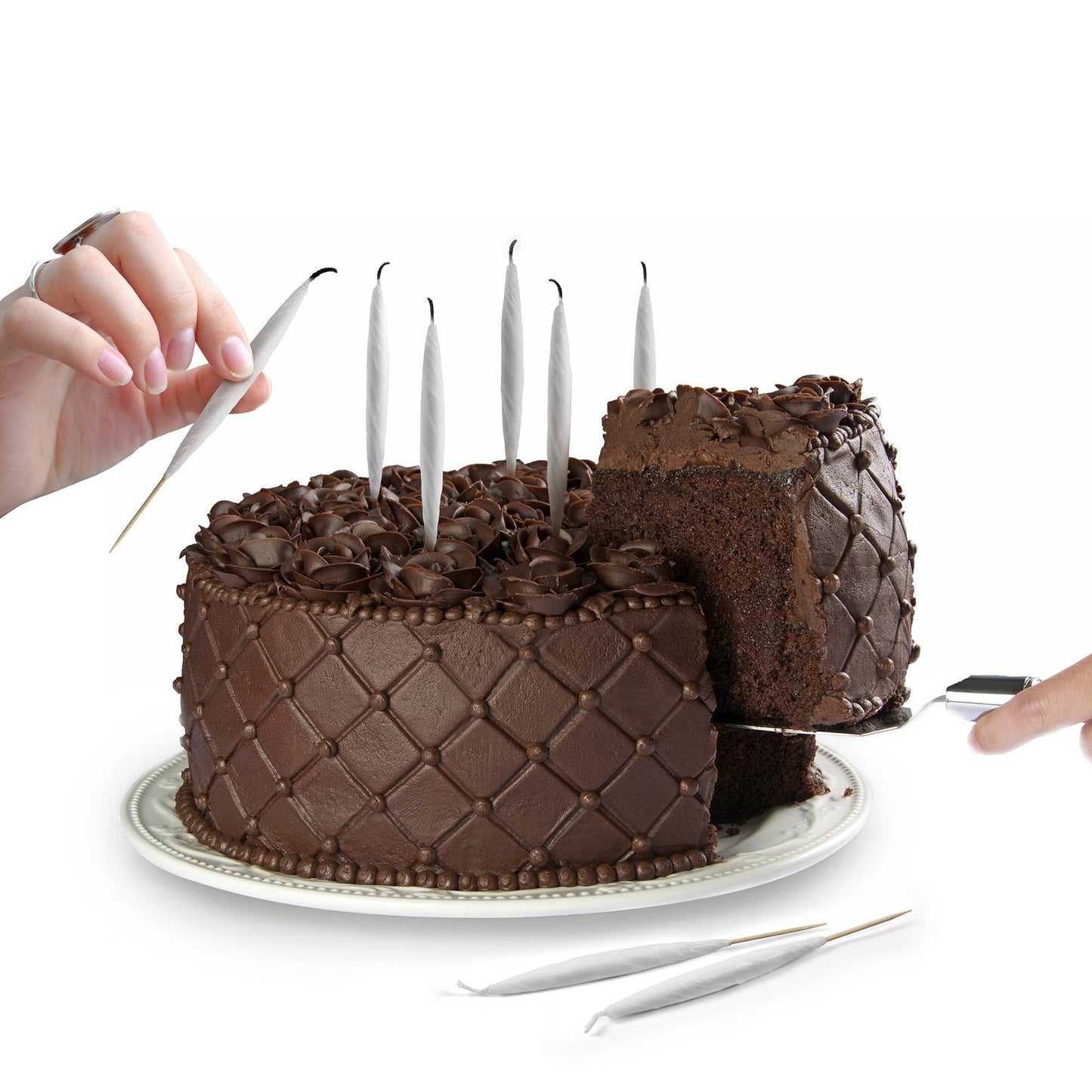 LIT! - Joint Birthday Candles