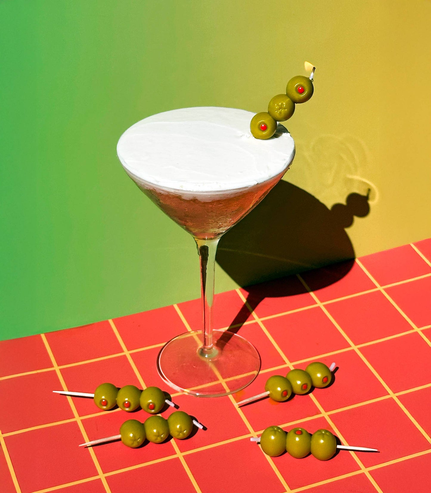 Cocktail Party - Olive Candles