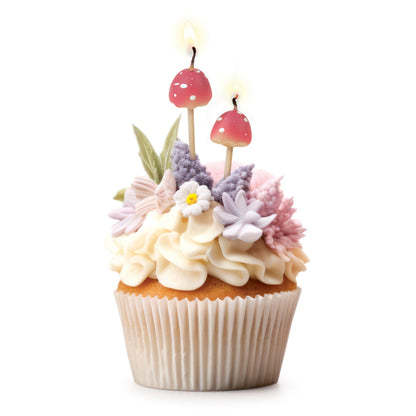 Woodland Wicks - Mushroom Birthday Candles