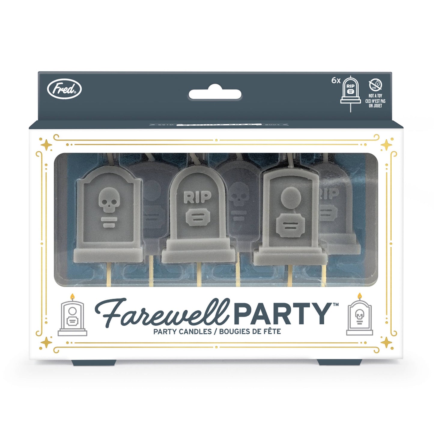 Farewell Party - Tombstone Candles