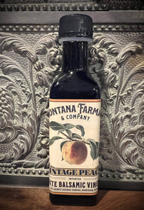 Vintage Peach White Balsamic Vinegar - Montana Farmacy