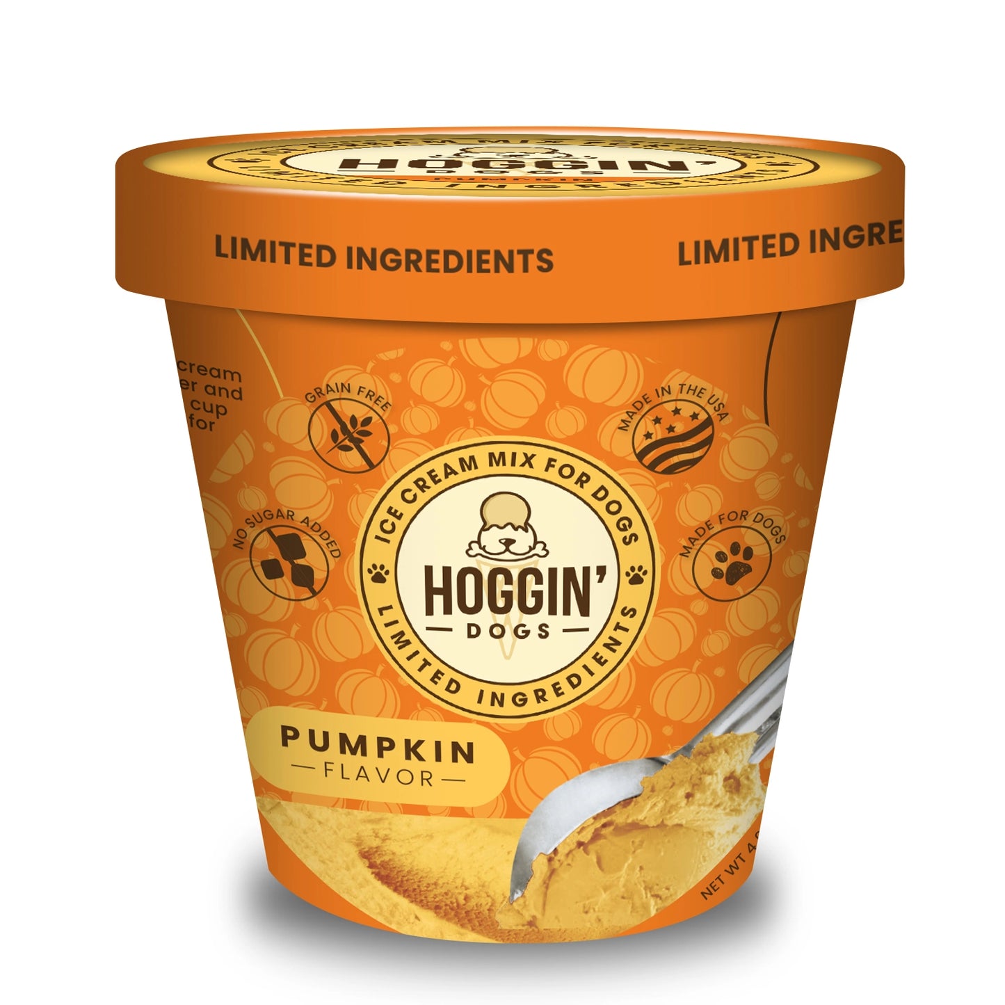 Hoggin' Dogs Ice Cream Mix - Pumpkin