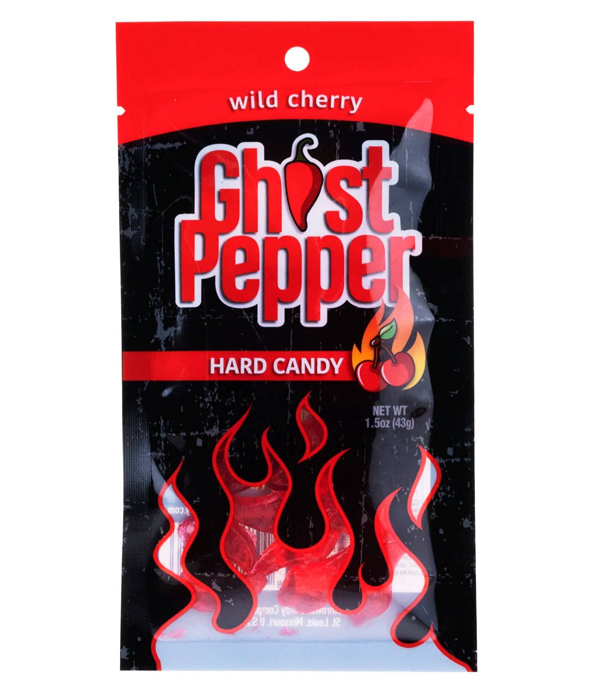 Ghost Pepper Hard Candy - Blue Raspberry - Vat19
