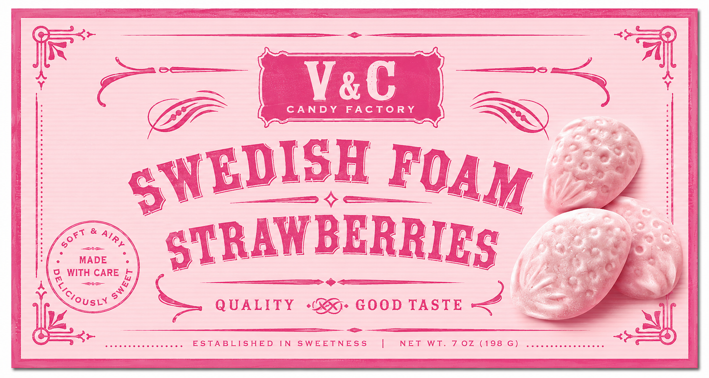 Swedish Foam Strawberries