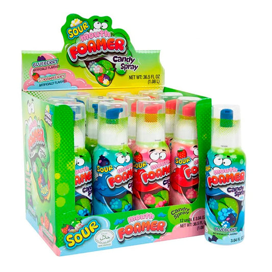 Sour Mouth Foamer - Candy Spray - Assorted Flavors