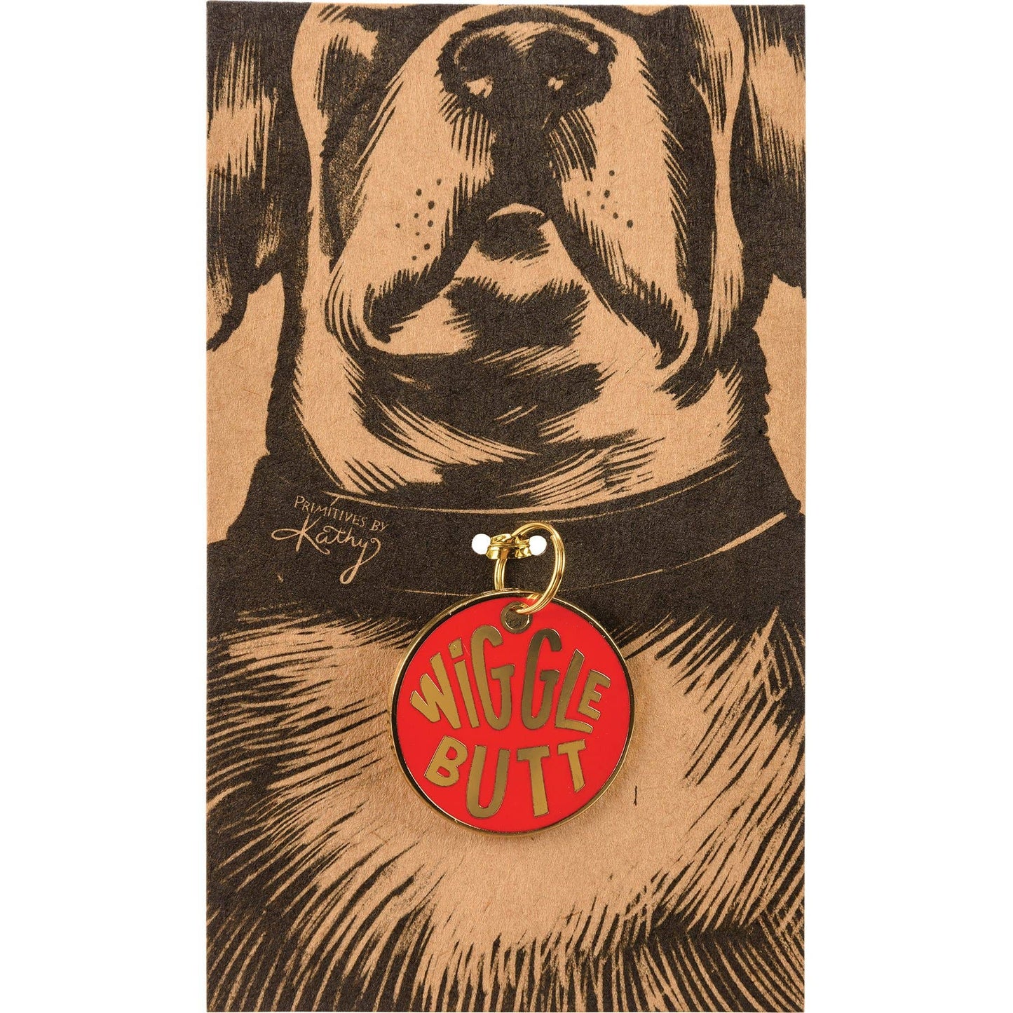 Wiggle Butt - Collar Charm
