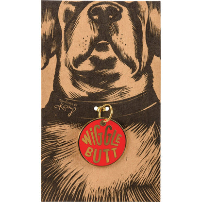 Wiggle Butt - Collar Charm