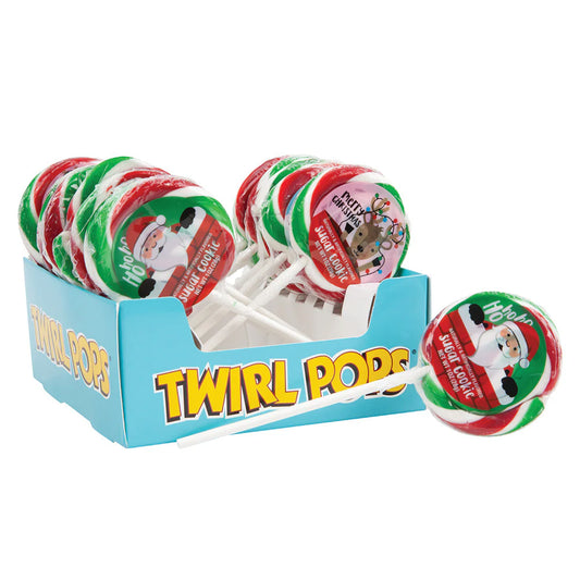 Christmas Twirl Pop - Sugar Cookie
