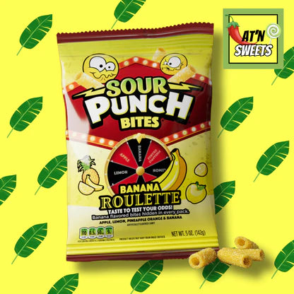 Banana Roulette - Sour Punch Bites