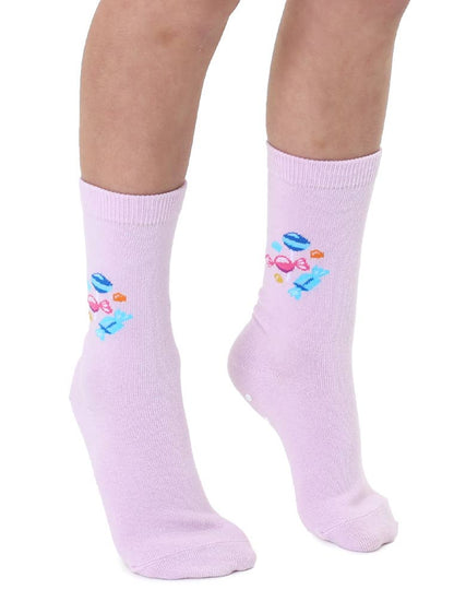 Assorted Candy - 3D Packaged Kids Crew Socks