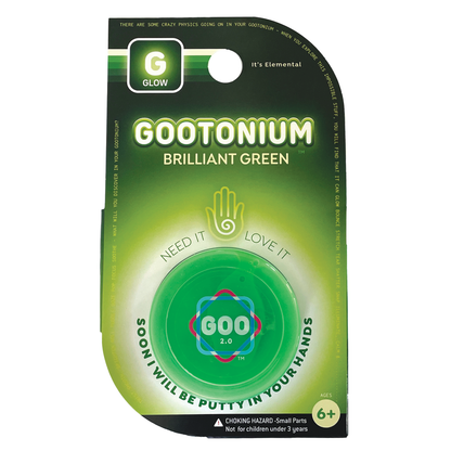 Gootonium - Glowing Brilliant Green Putty