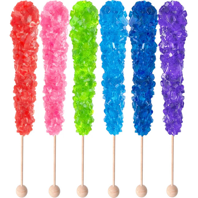 Rock Candy on a Stick - Assorted Flavors