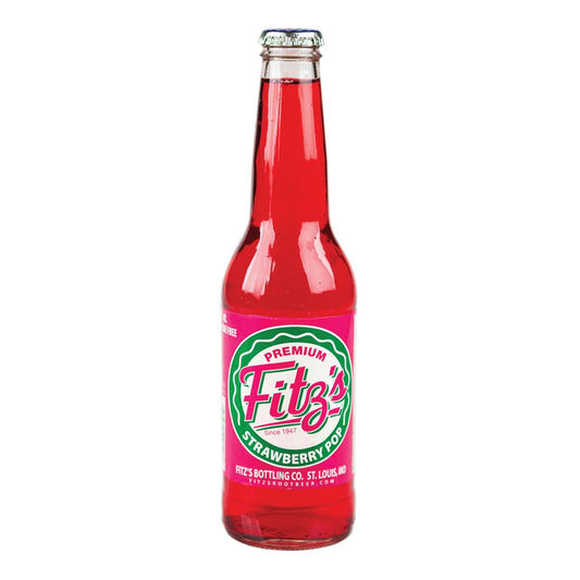 Strawberry Pop Soda - Fitzs
