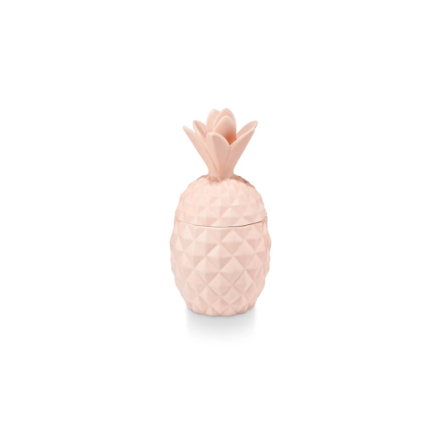 Coconut Milk Mango - Ceramic Pineapple Candle