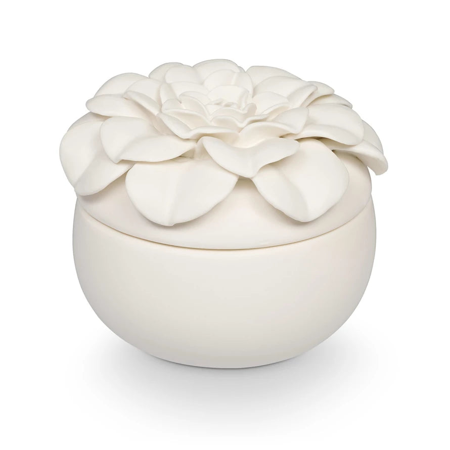 Citrus Crush - Flower Ceramic Candle