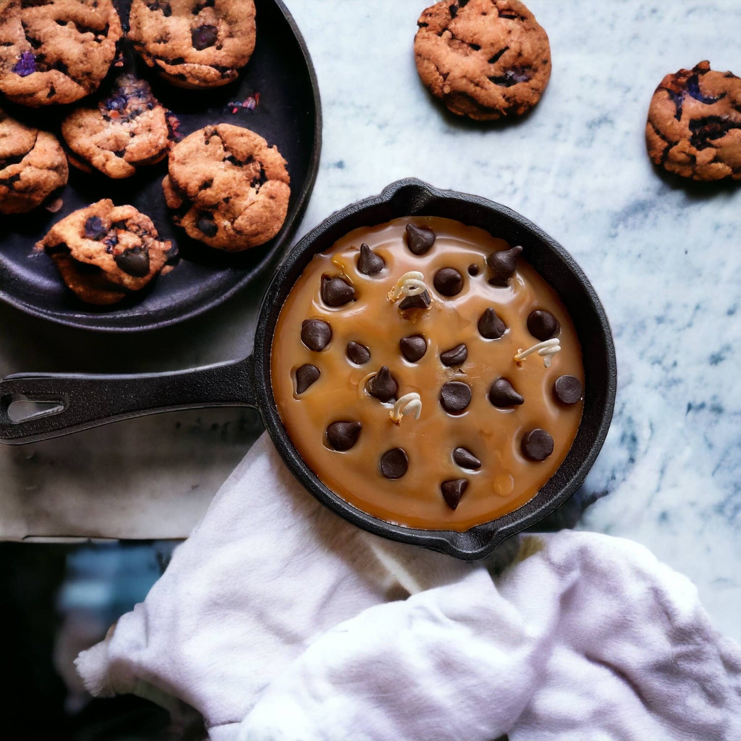 Chocolate Chip Cookie Skillet - Candle