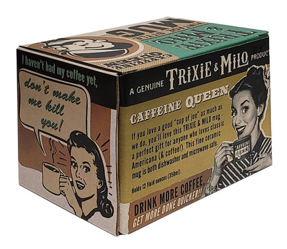 Caffeine Queen – Porcelain Mug