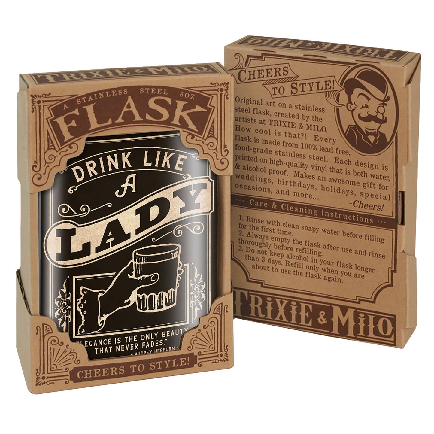 Drink Like a Lady - Flask