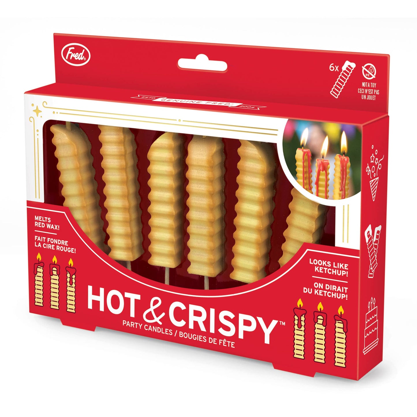 Hot and Crispy - French Fry Candles