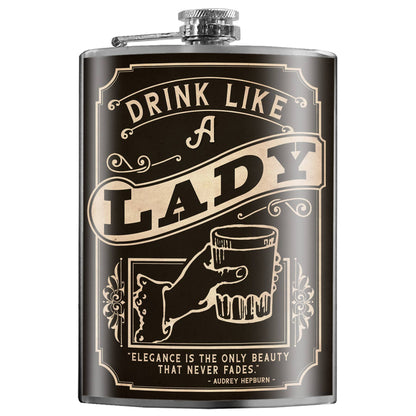 Drink Like a Lady - Flask