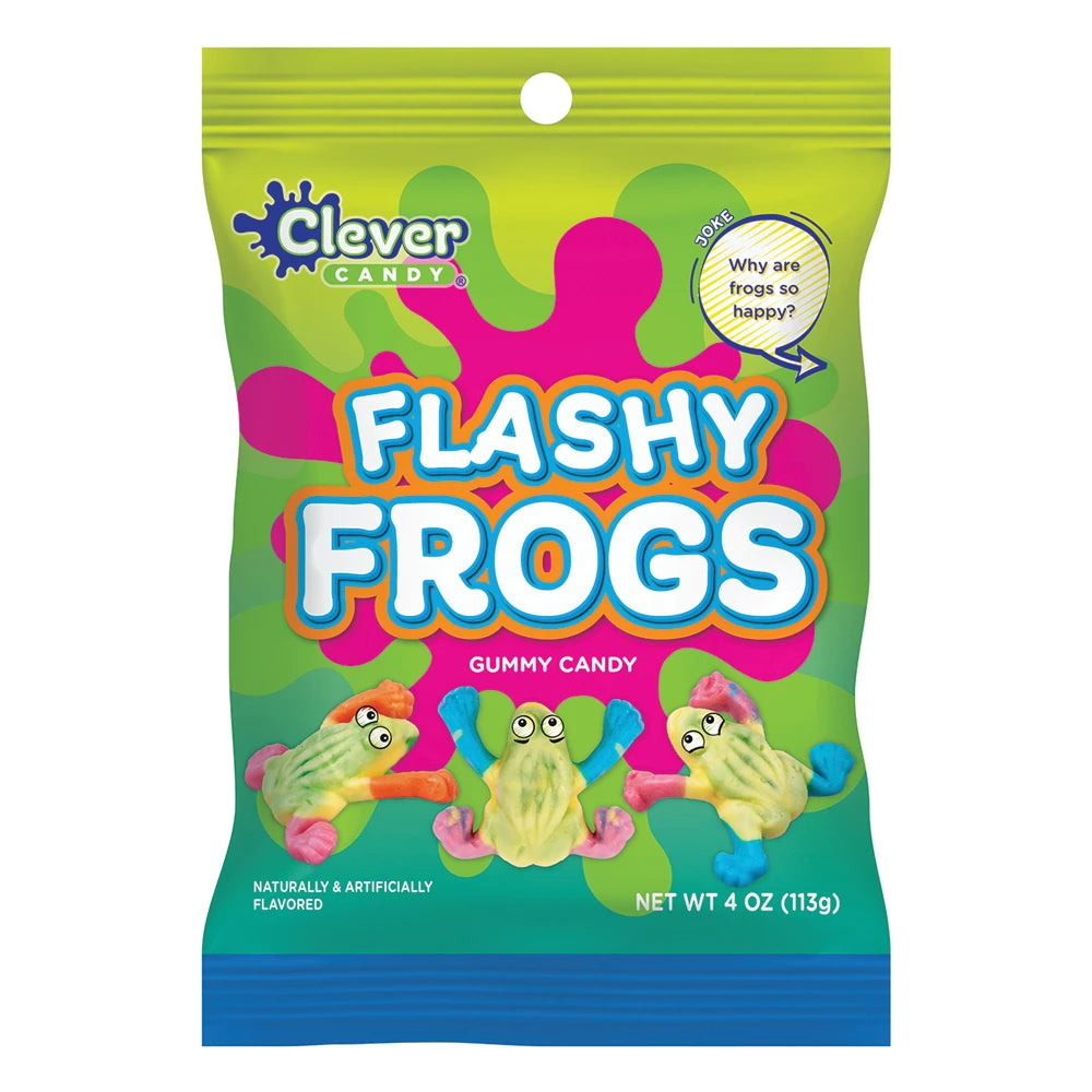 Flashy Frogs - Gummy Candy