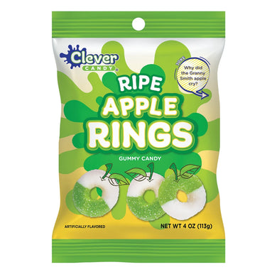 Ripe Green Apple Rings - Gummy Candy