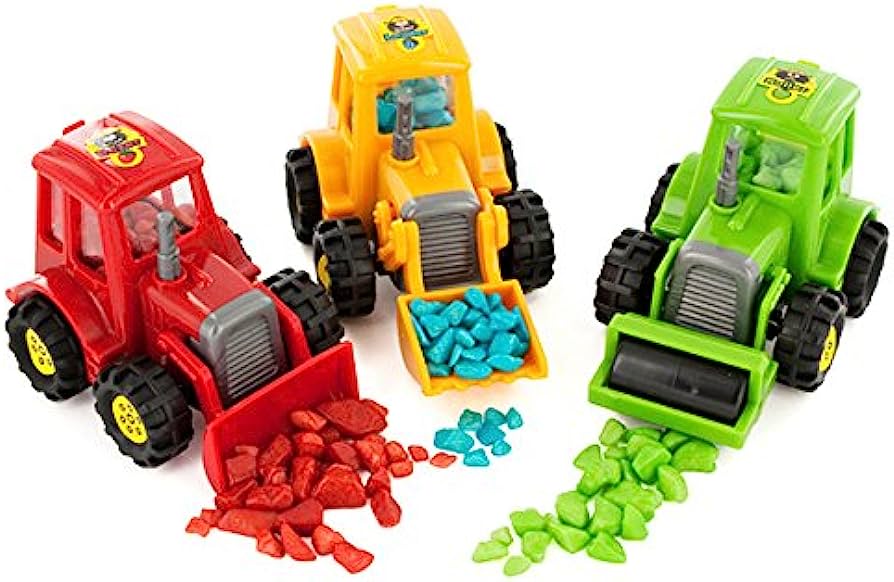 Bubble Dozer - Gum Gold Nuggets filled Truck