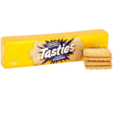 UK - McVities Tasties - Custard Cream Biscuits