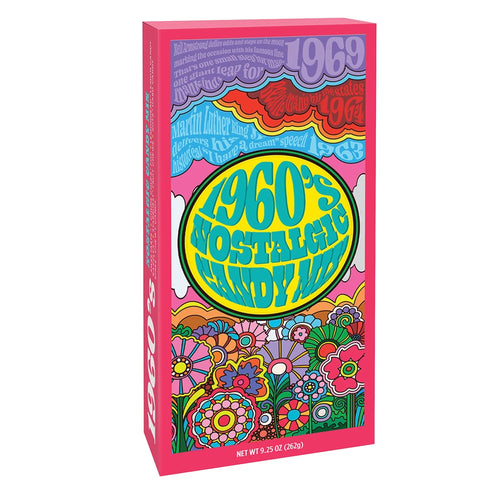 1960s -  Decade Nostalgic Candy Box