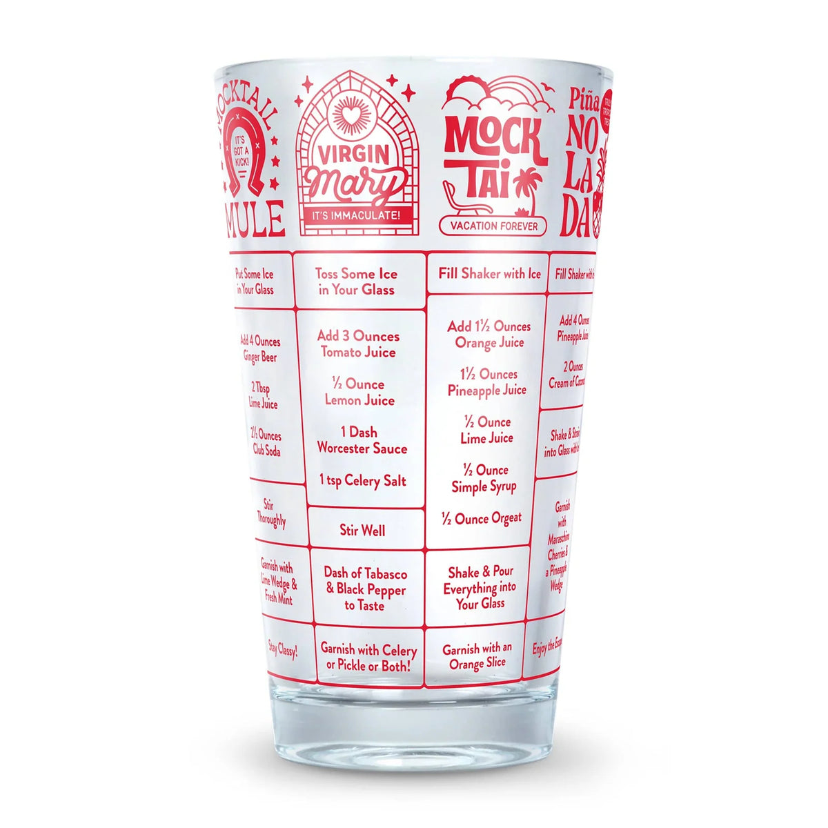 Good Measure - Mocktails Recipe Glass