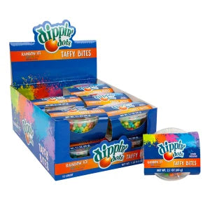 Dippin' Dots Taffy Bites Rainbow Ice