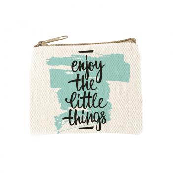 Enjoy the Little Things - Coin Purse