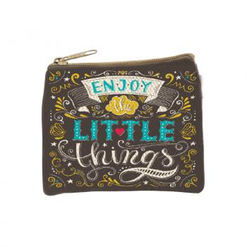 Vintage Enjoy the Little Things - Coin Purse