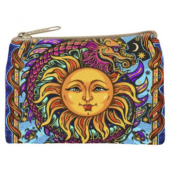Sun & Dragon -  Cosmetic Purse