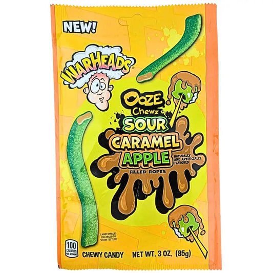 Warheads Ooze Chewz - Sour Caramel Apple
