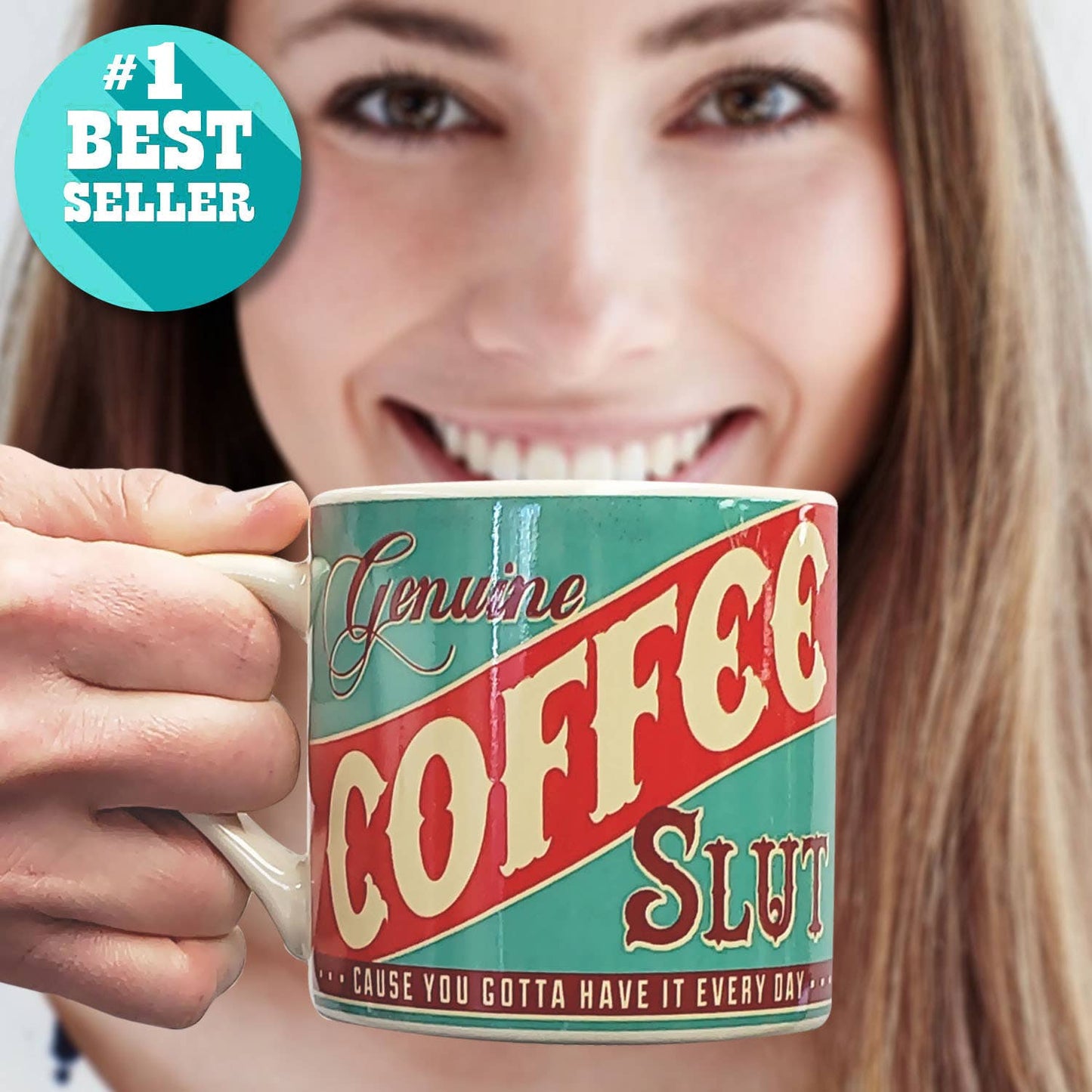 Genuine Coffee Slut – Porcelain Mug