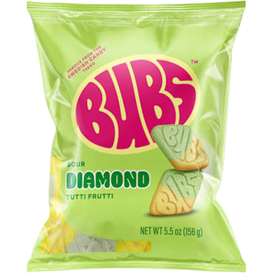 Bubs Sour Diamond Tuitti Fruitti