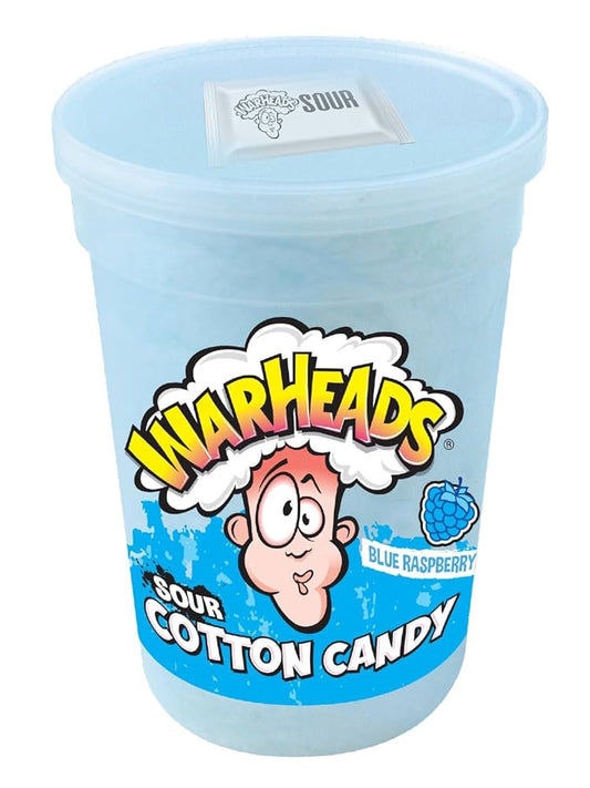 Sour Cotton Candy - Blue Raspberry - Warheads