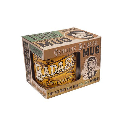 Genuine Badass – Porcelain Mug