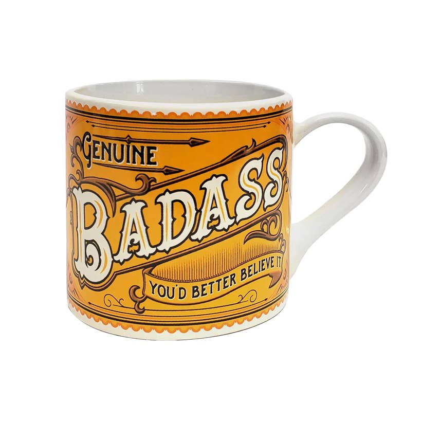 Genuine Badass – Porcelain Mug