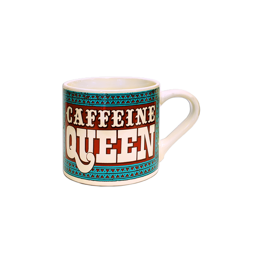 Caffeine Queen – Porcelain Mug