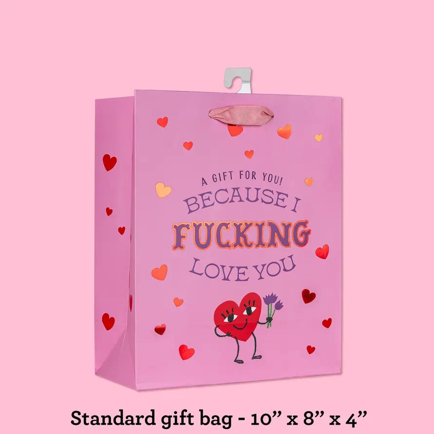 Bad Grandma Designs - Because I Fucking Love You deluxe gift bag