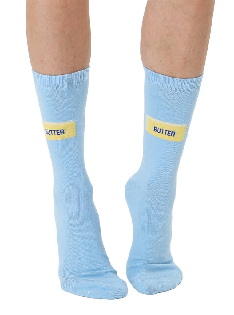 Butter Stick - 3D Packaged Crew Socks