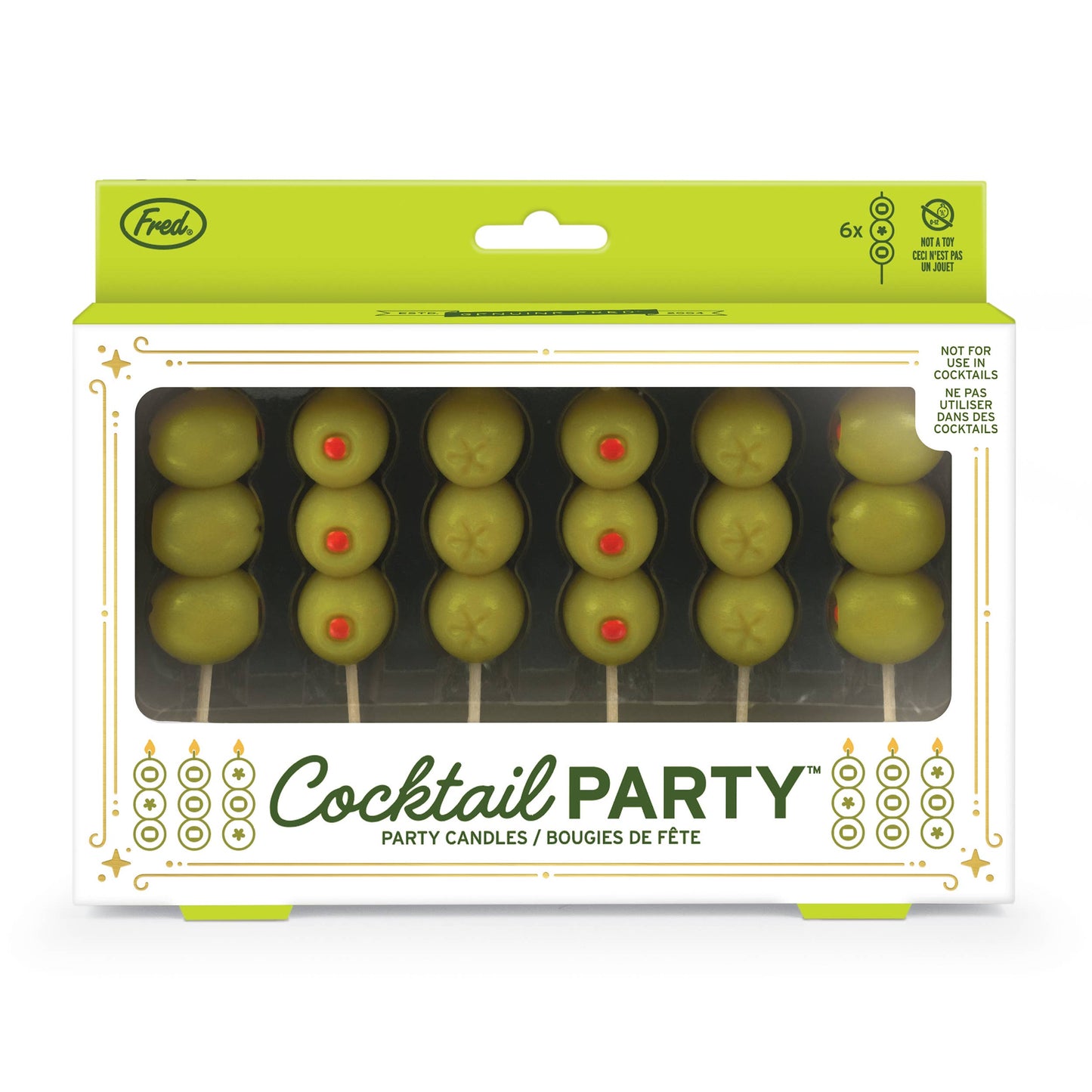 Cocktail Party - Olive Candles