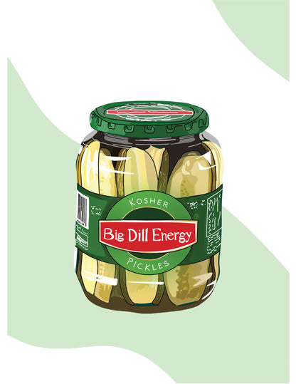Big Dill Pickle Energy - Small Gift Bag