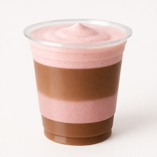 Chocolate Dipped Strawberry Latte
