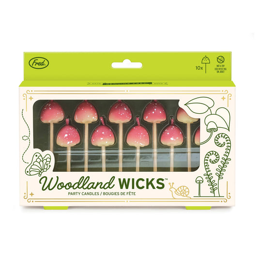 Woodland Wicks - Mushroom Birthday Candles