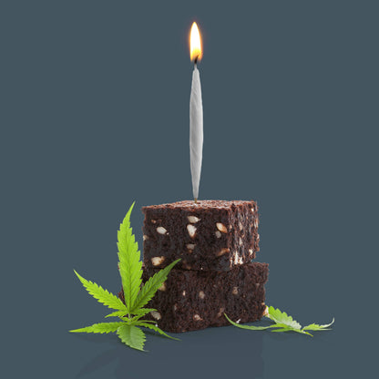 LIT! - Joint Birthday Candles